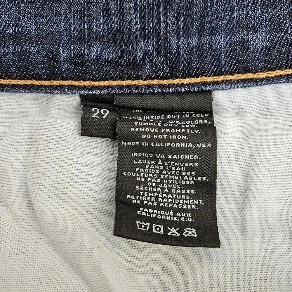J Brand Skinny Jeans Mid Rise Dark Vintage Wash Slim Denim - Picture 5 of 6